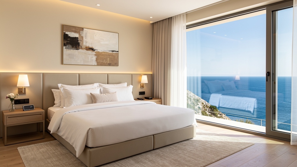 Suite de lujo con vistas al mar